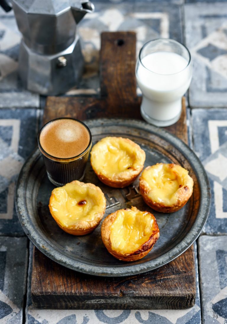 Portuguese-style custard tarts – Stuck in the kitchen