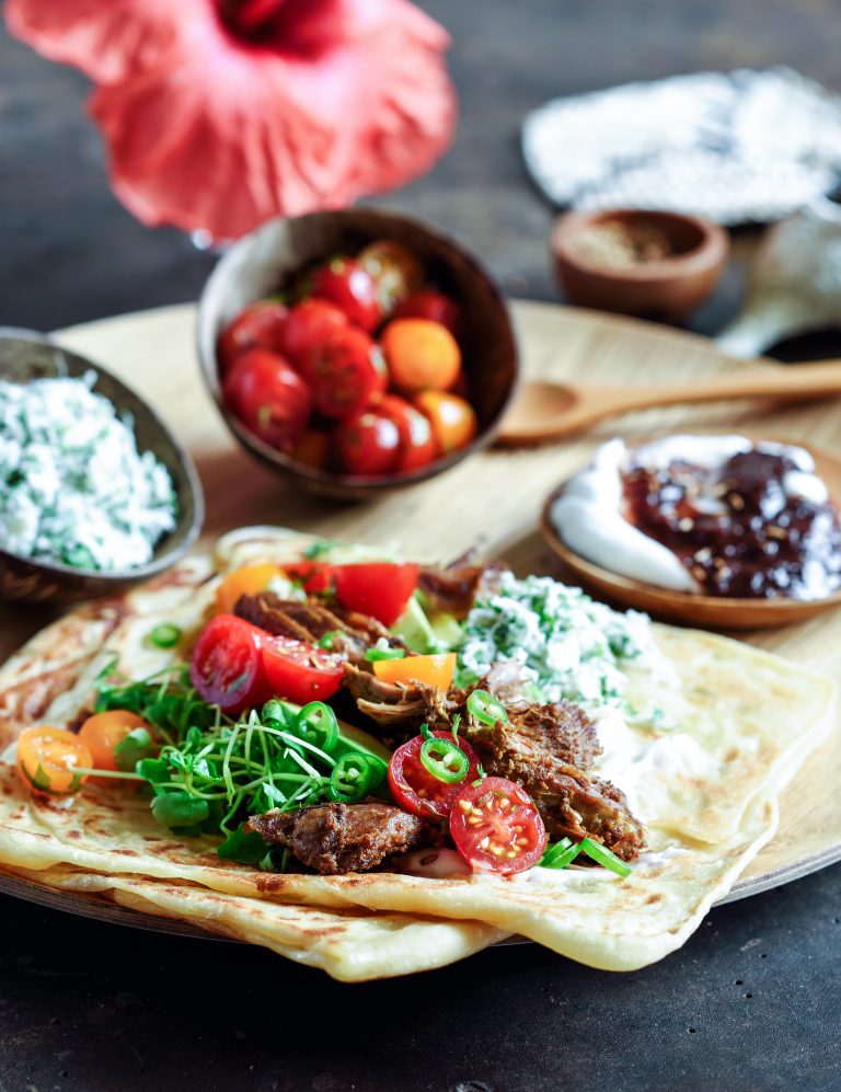 slow-roasted Indian-spiced lamb with coconut chutney – Stuck in the kitchen