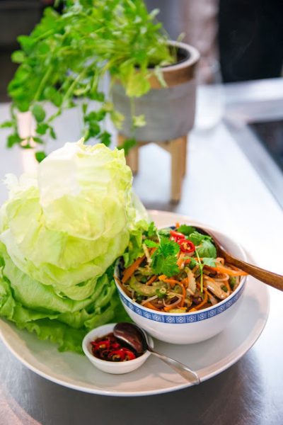 Kylie Kwong’s sung choi bao of vegetables – Stuck in the kitchen