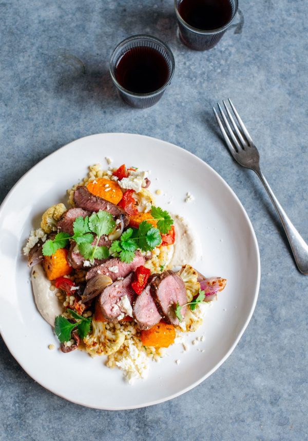 moroccan spiced lamb & roast vege couscous salad – Stuck in the kitchen