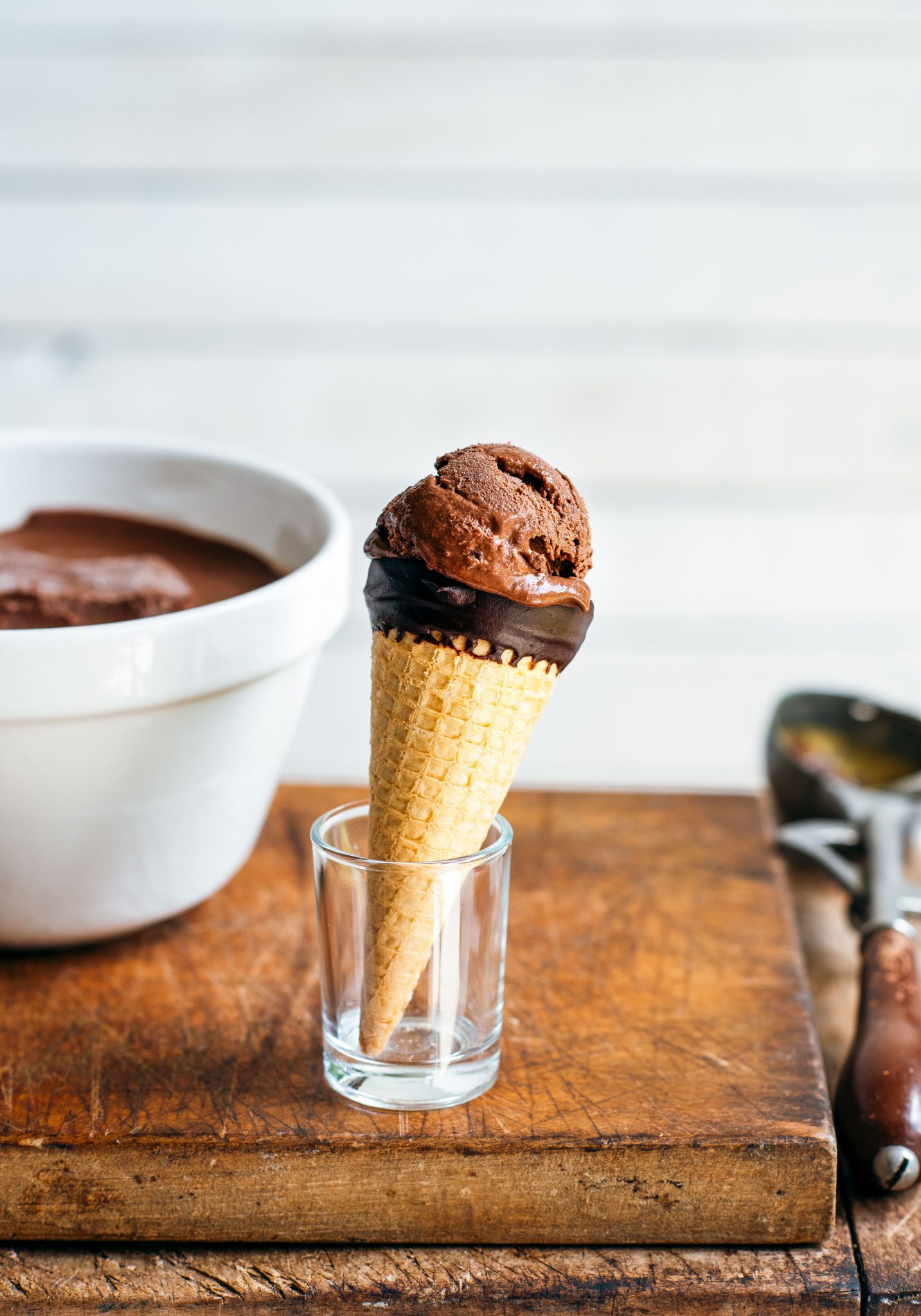 Decadent Dark Chocolate Ice Cream Awesome Christmas Breville Giveaway Stuck In The Kitchen